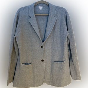 J Crew Factory Sweater Blazer XL
